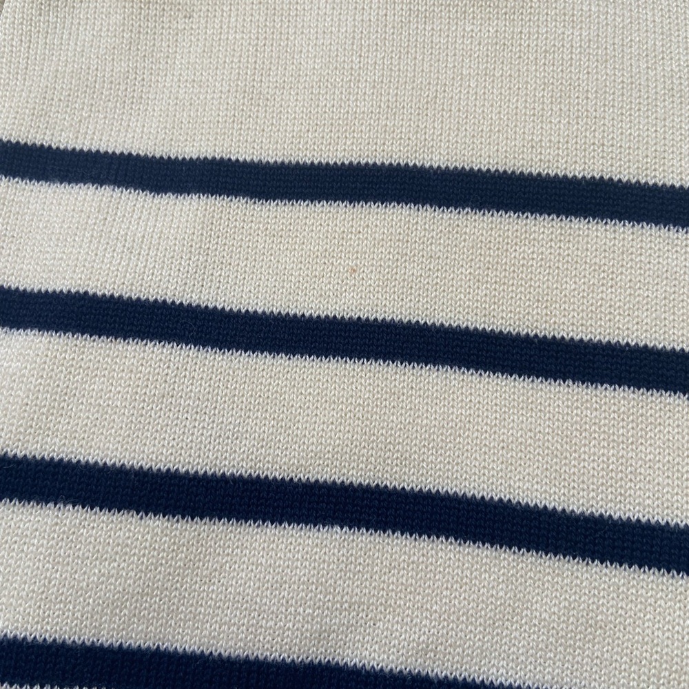 & Other Stories Striped Shortsleeve Sweater Top Medium - Picture 3 of 6